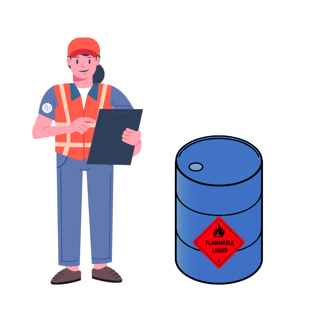 Flammable Liquid Drum