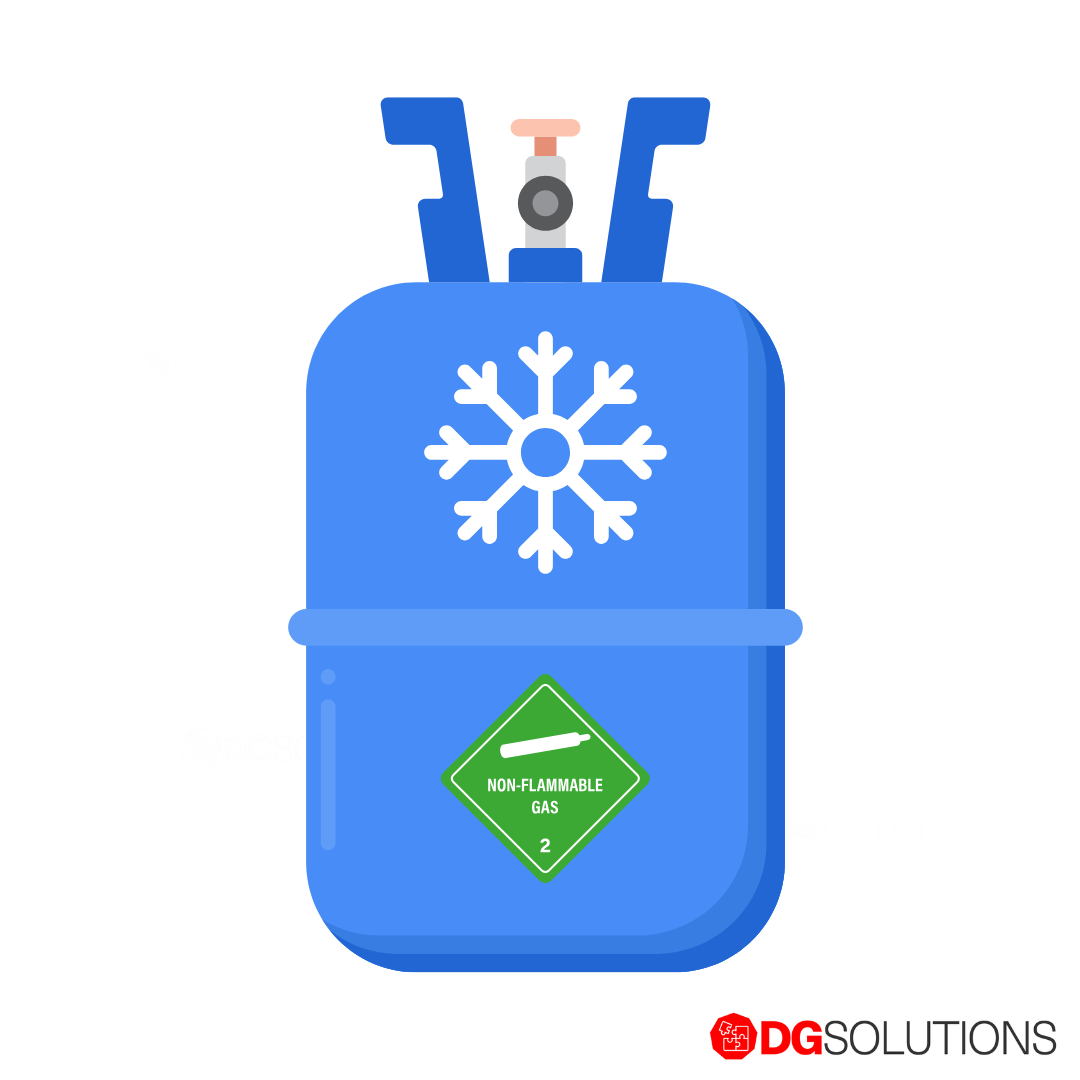 Non Flammable Gas Cylinder